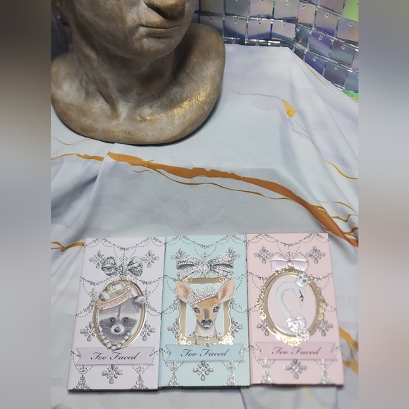 TOO FACED 3 Pallet Enchanted Wonderland Gift Set With Mascara New - Picture 9 of 14